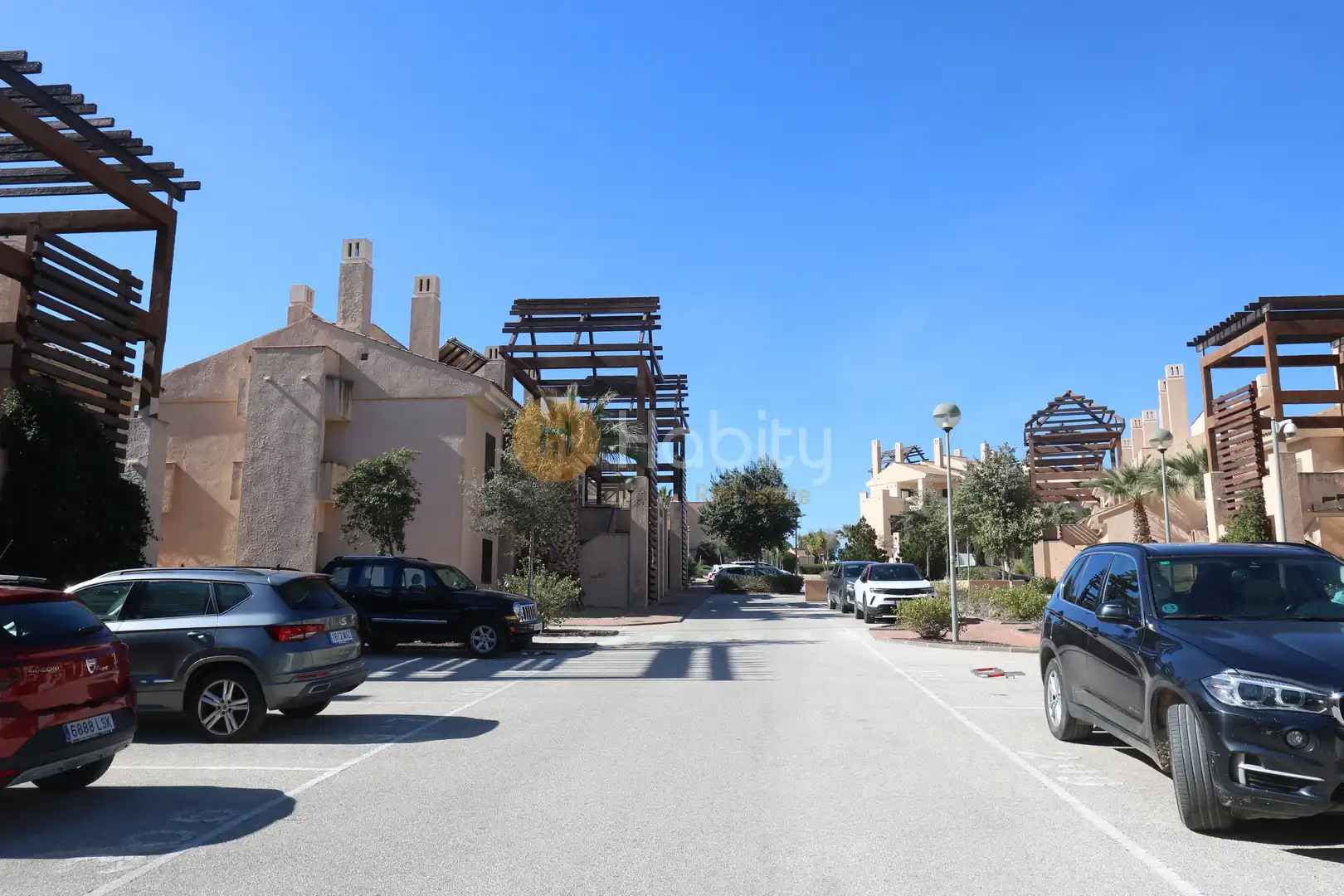 Vista exterior de Planta baja en venta en Fuente Álamo de Murcia con Aire acondicionado, Calefacción y Terraza