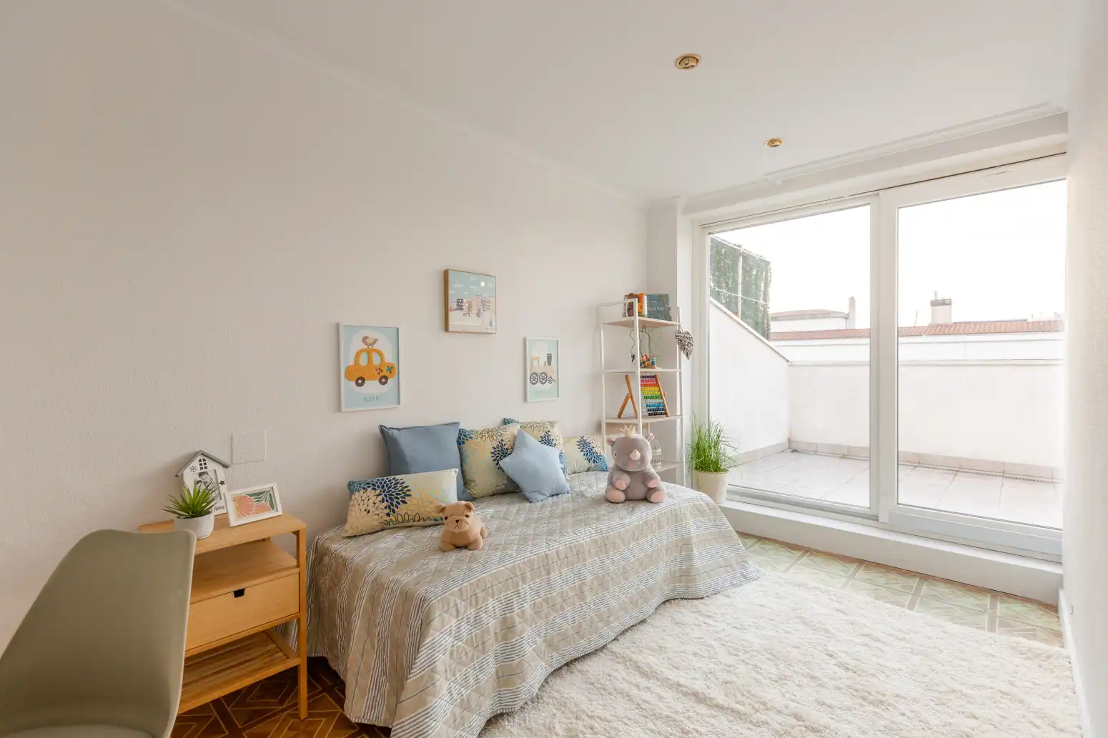 Bedroom of Attic for sale in  Pamplona / Iruña  with Heating and Terrace