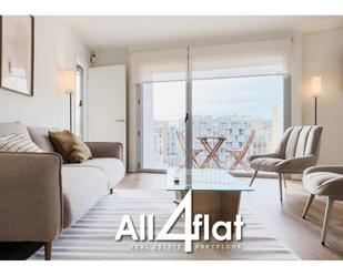 Exterior view of Flat to rent in  Barcelona Capital  with Heating, Parquet flooring and Terrace