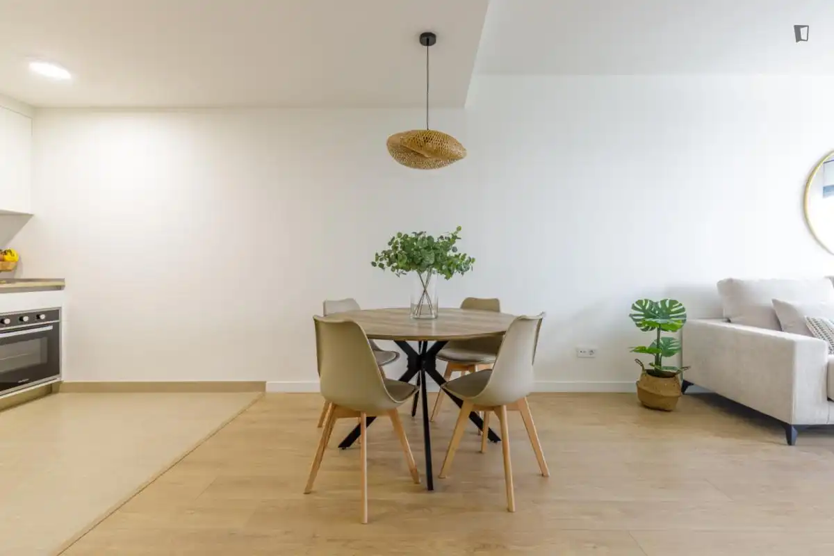 Dining room of Apartments for rent in Málaga  with Air Conditioner, Furnished and Oven