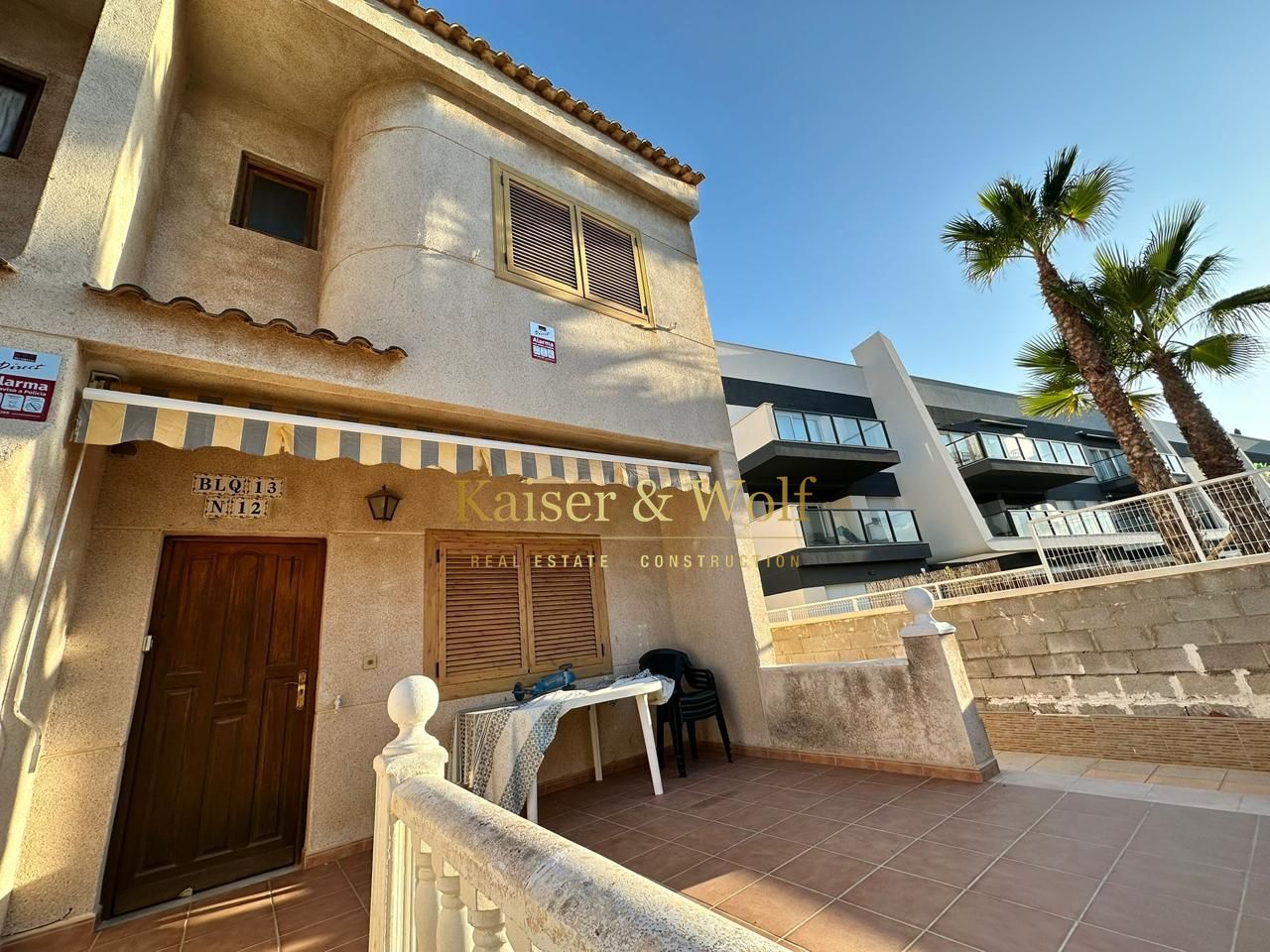 Exterior view of House or chalet for sale in Santa Pola  with Air Conditioner, Terrace and Furnished