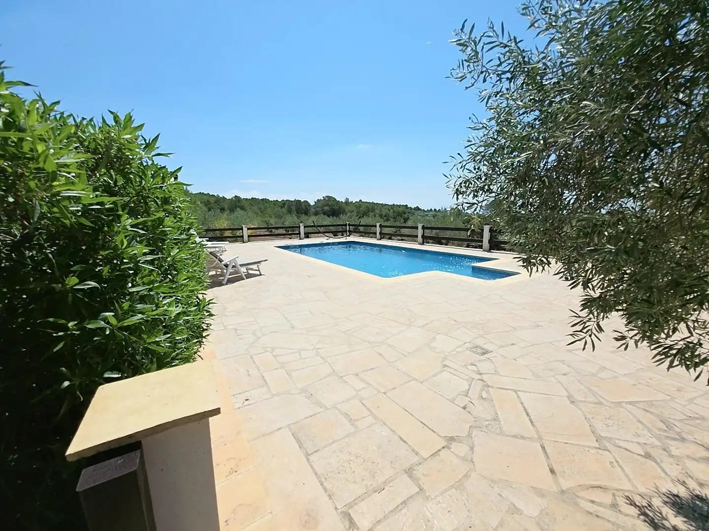 Schwimmbecken von Country house zum Verkauf in L'Ametlla de Mar  mit Privatgarten, Terrasse und Schwimmbad