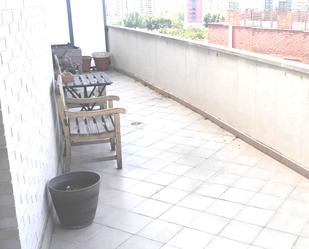 Terrace of Flat to rent in  Zaragoza Capital  with Air Conditioner, Heating and Parquet flooring