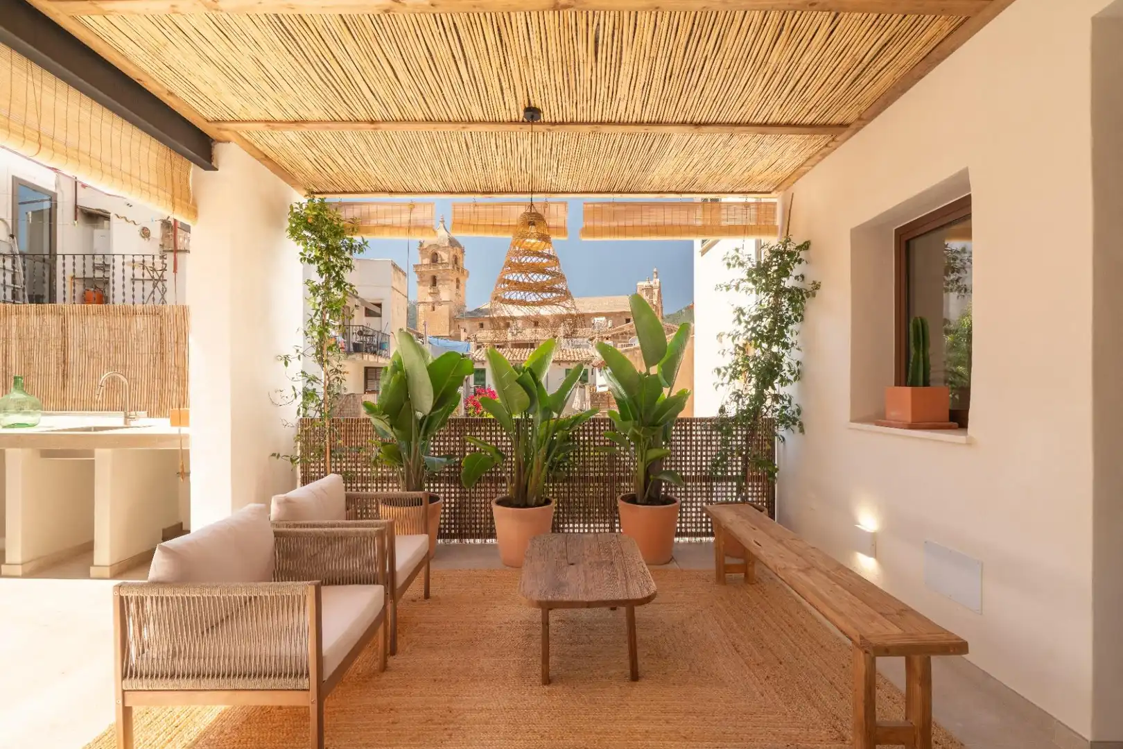 Terrasse von Wohnungen zum Verkauf in Bunyola, Illes Balears