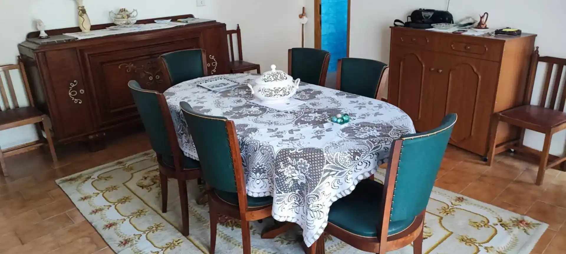 Menjador de Casa adosada en venda en Vilar de Barrio
