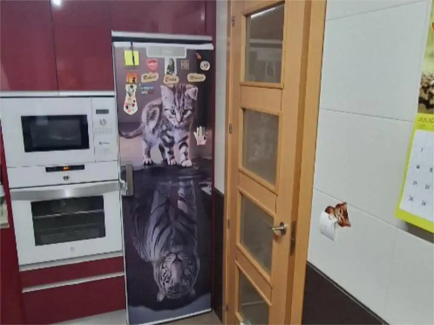Cuina de Casa adosada en venda en Cigales amb Aire condicionat