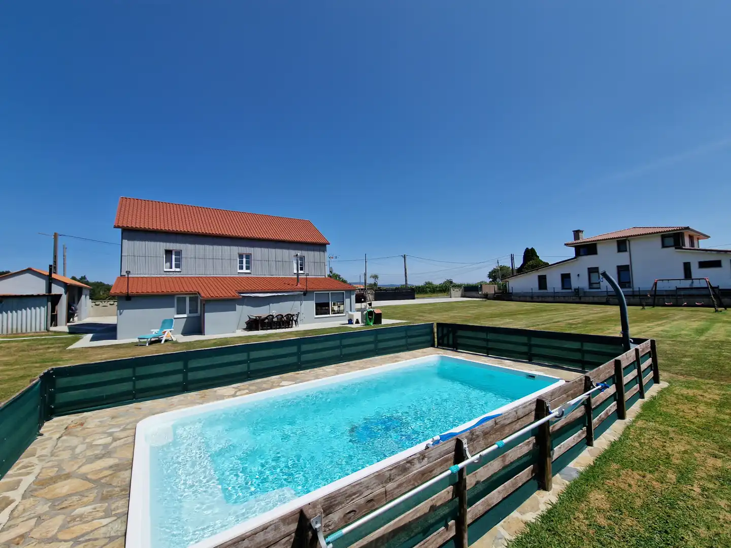 Piscina de Casa o chalet en venta en Narón con Calefacción, Jardín privado y Terraza