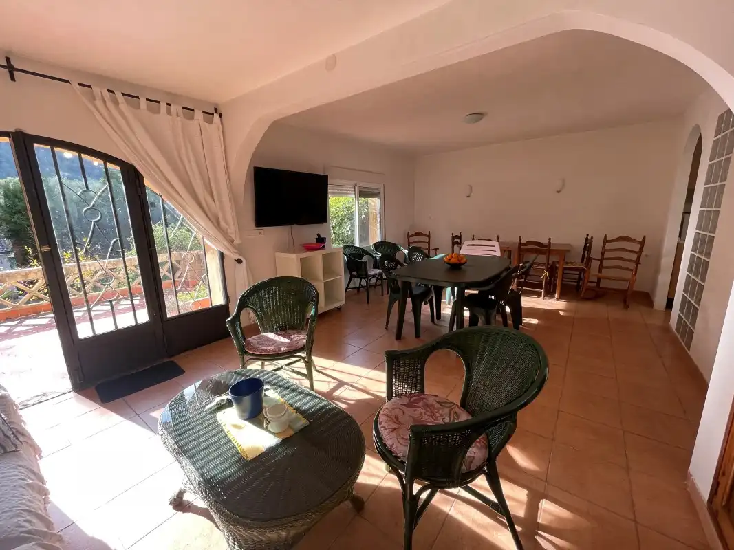 Comedor de Casa adosada en venta en Barx con Jardín privado y Amueblado