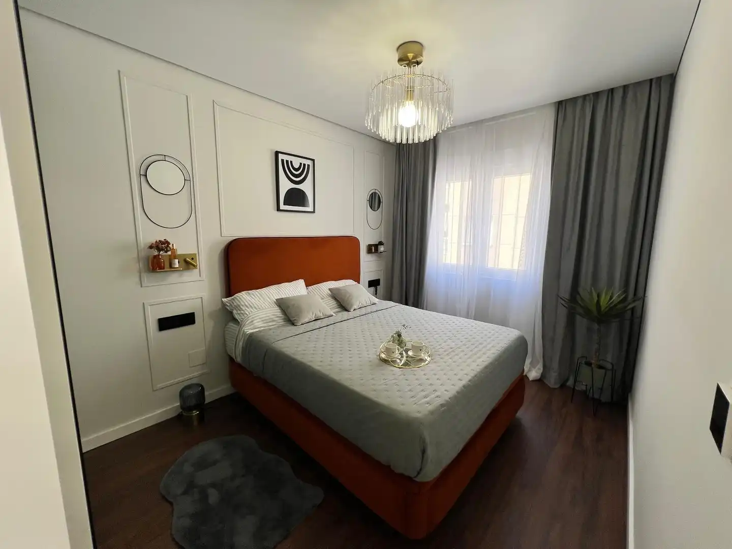Habitación de Apartamento de alquiler en Torrevieja con Aire acondicionado, Calefacción y Terraza