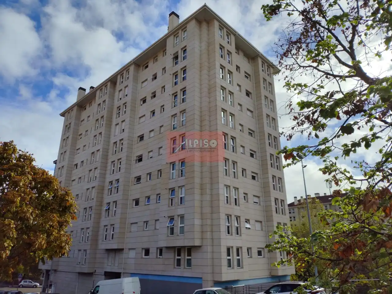 Vista exterior de Pis de lloguer en Ourense Capital  amb Calefacció i Moblat