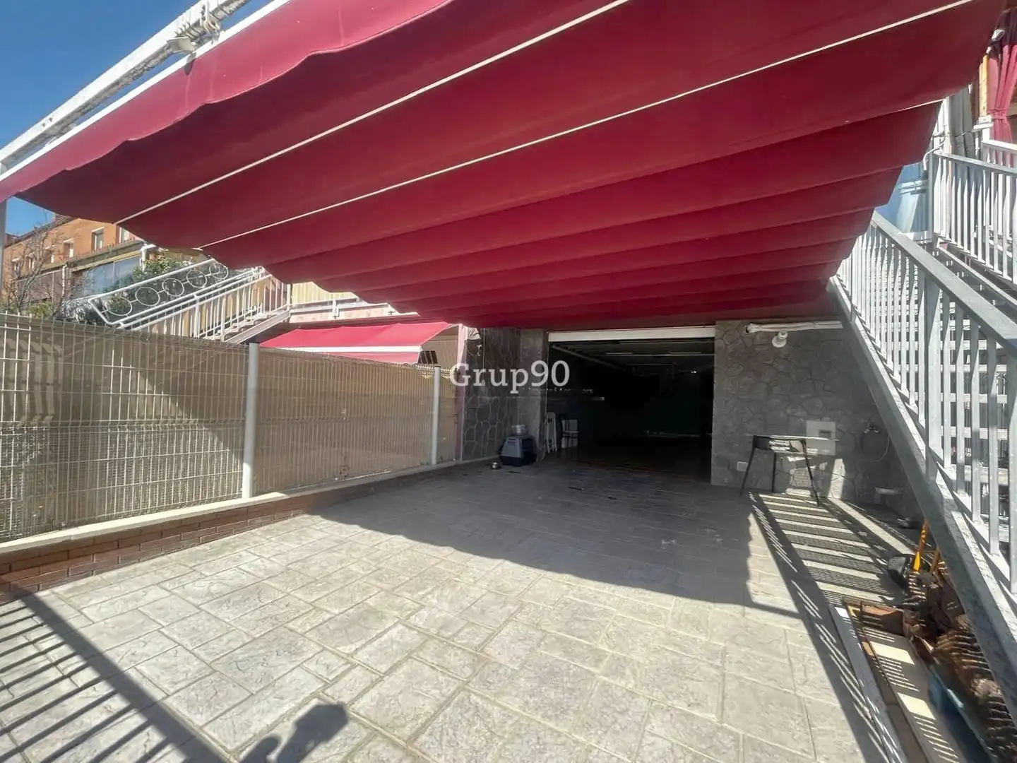 Parking de Casa adosada en venta en Puigverd de Lleida con Aire acondicionado, Calefacción y Parquet