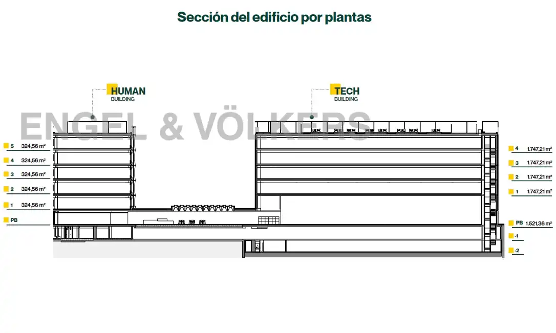 Außenansicht von Büro zur Miete in Barcelona mit Klimaanlage