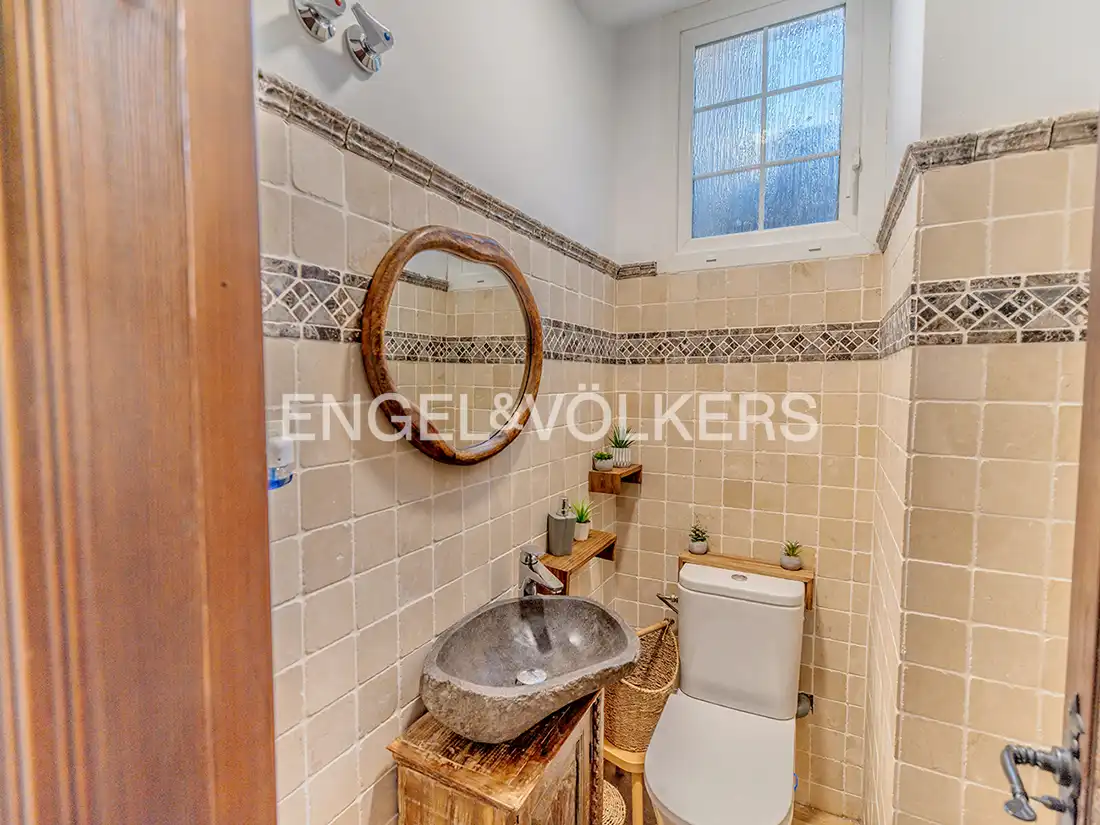 Bathroom of Houses for sale in San Vicente del Raspeig / Sant Vicent del Raspeig  with Air Conditioner, Heating and Private garden