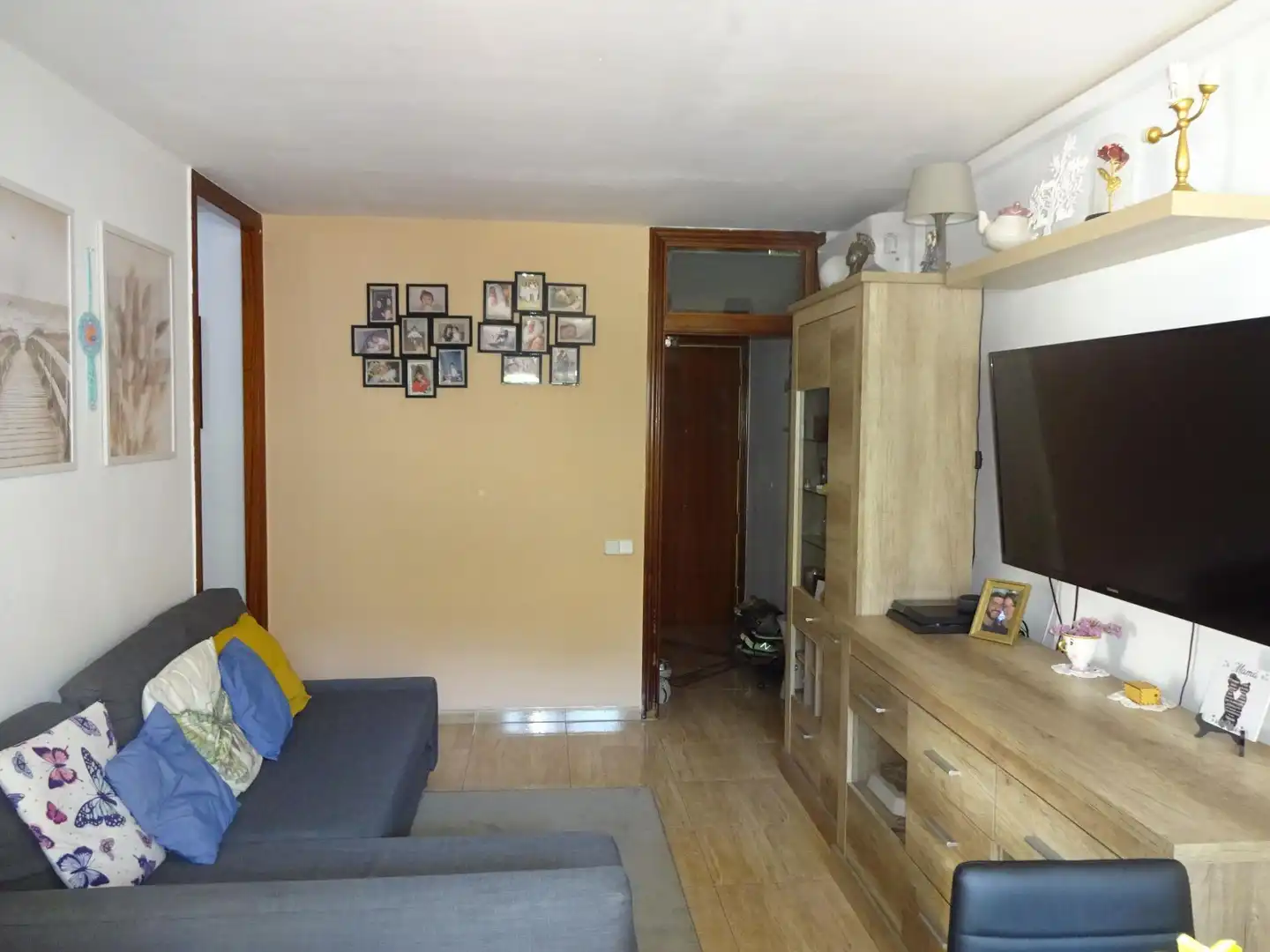 Sala de estar de Piso en venta en Mataró con Aire acondicionado