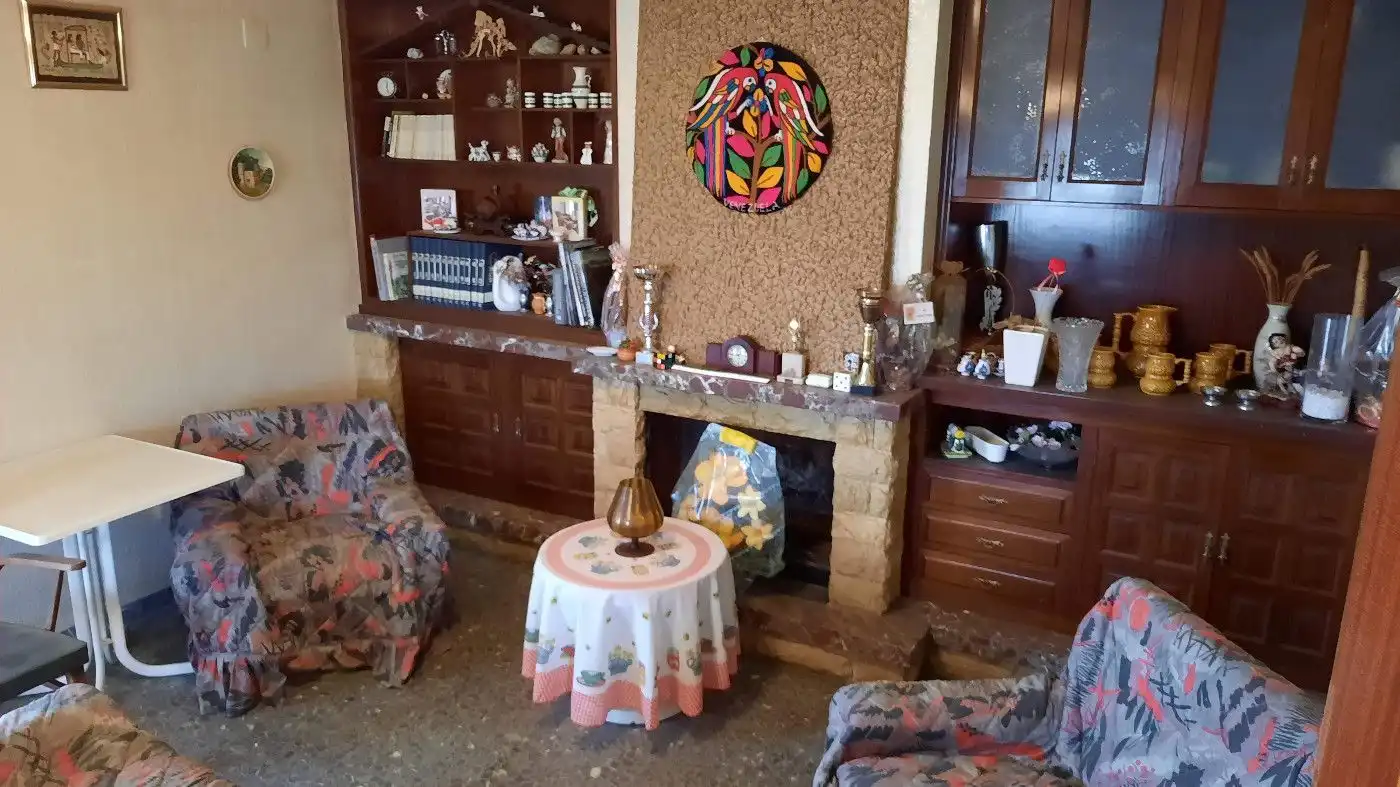 Sala d'estar de Casa o xalet en venda en Vinaròs amb Calefacció, Jardí privat i Terrassa
