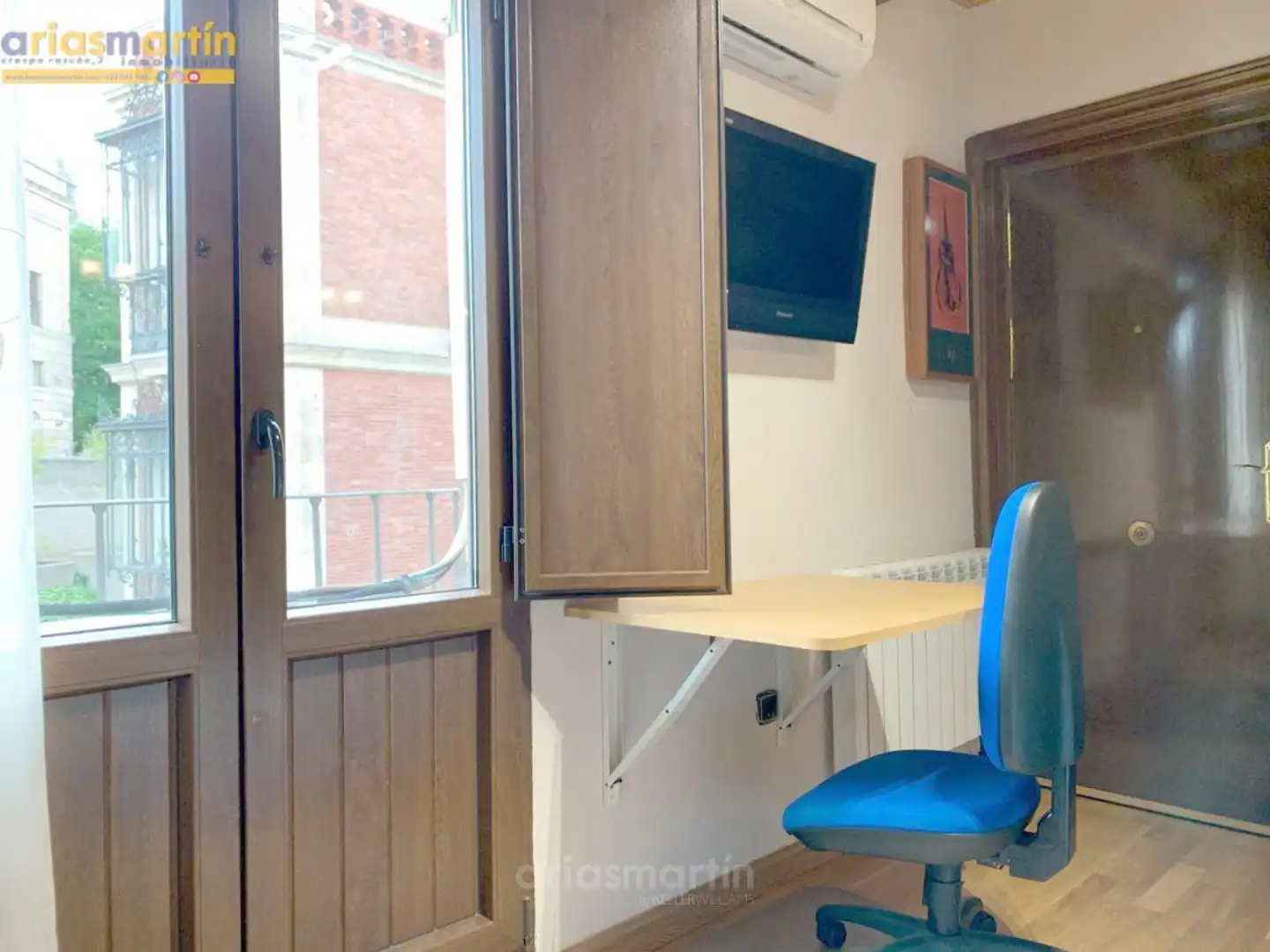 Bedroom of Flat for sale in Salamanca  with Air Conditioner, Heating and Furnished