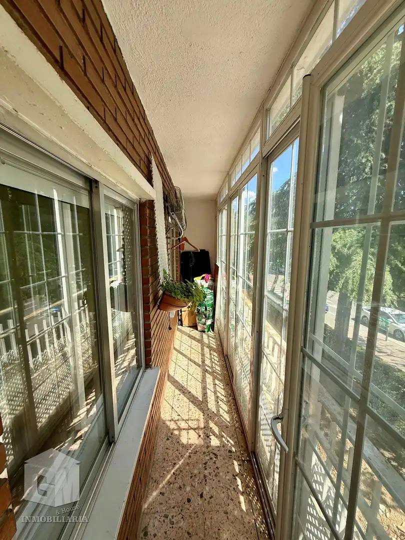 Balcony of Flat for sale in Móstoles  with Heating and Terrace