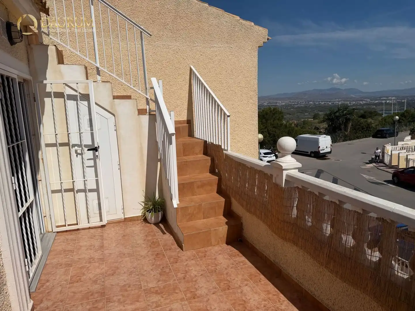 Terrasse von Dachboden zum Verkauf in Santa Pola mit Klimaanlage, Heizung und Terrasse
