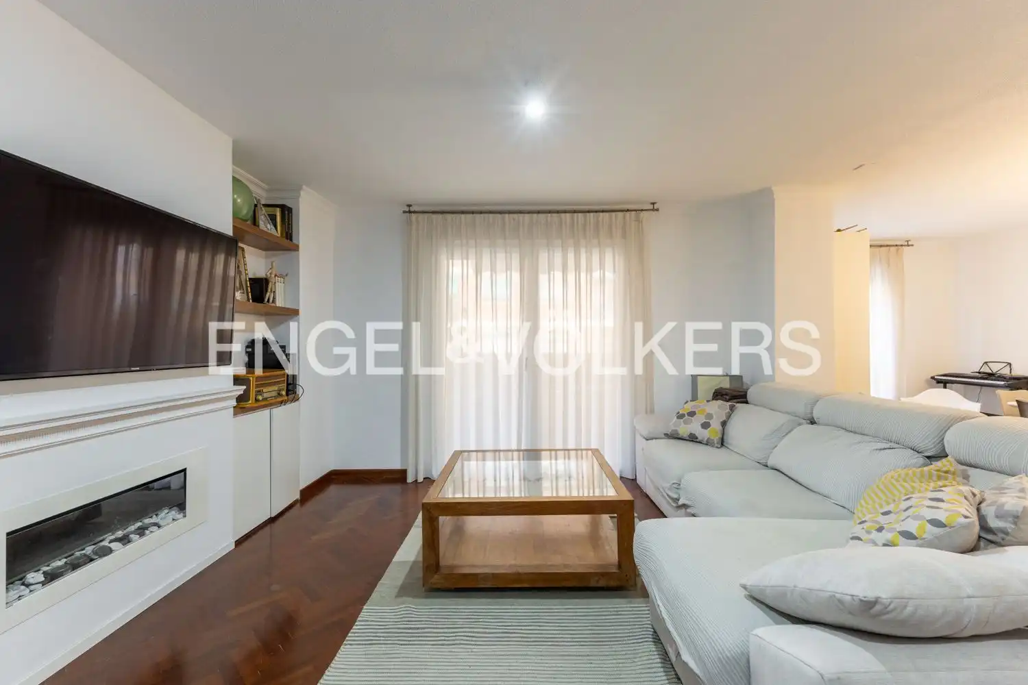 Sala de estar de Piso en venta en Valencia con Aire acondicionado, Calefacción y Parquet