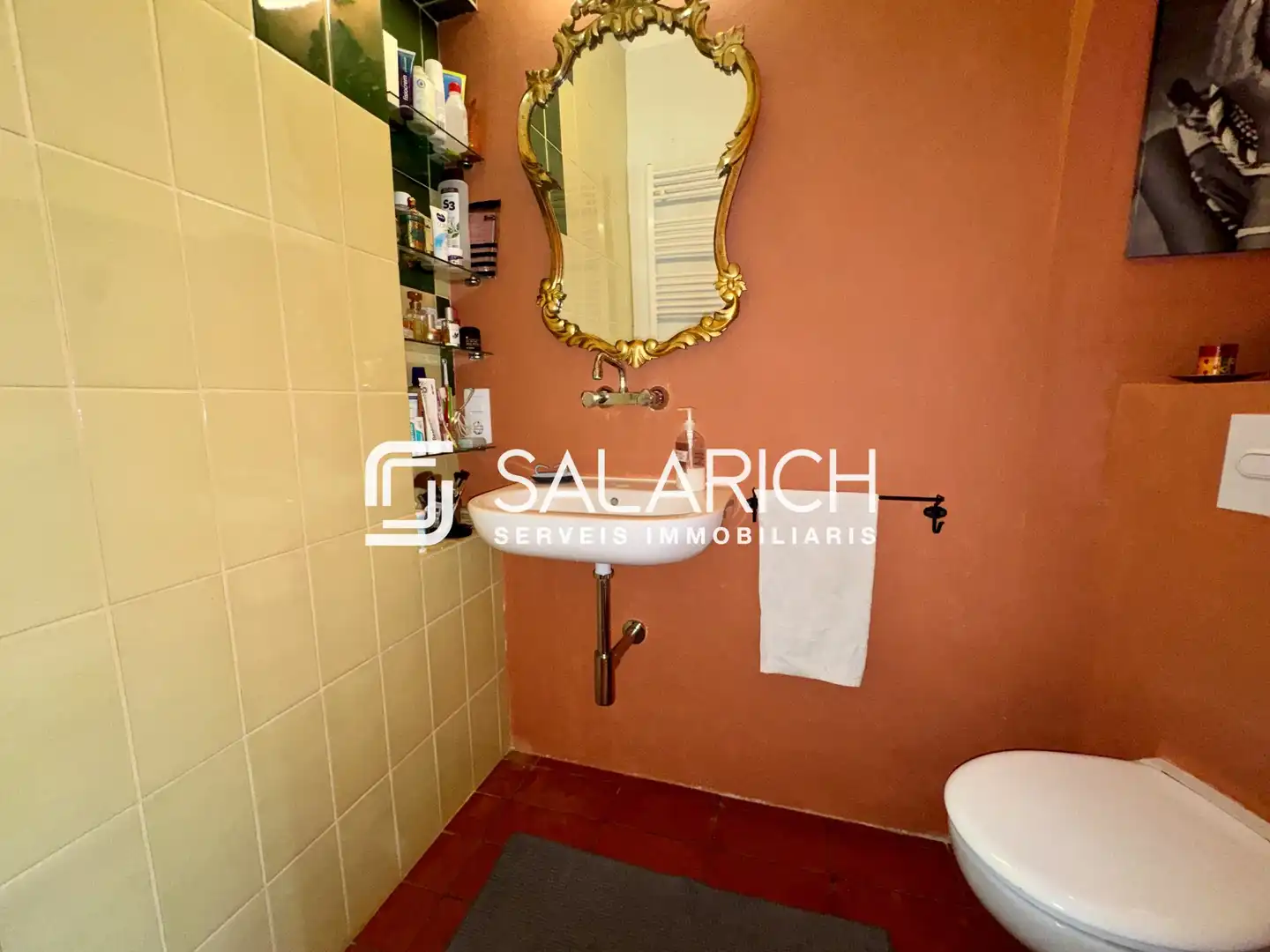 Baño de Ático en venta en Barcelona con Aire acondicionado, Calefacción y Terraza