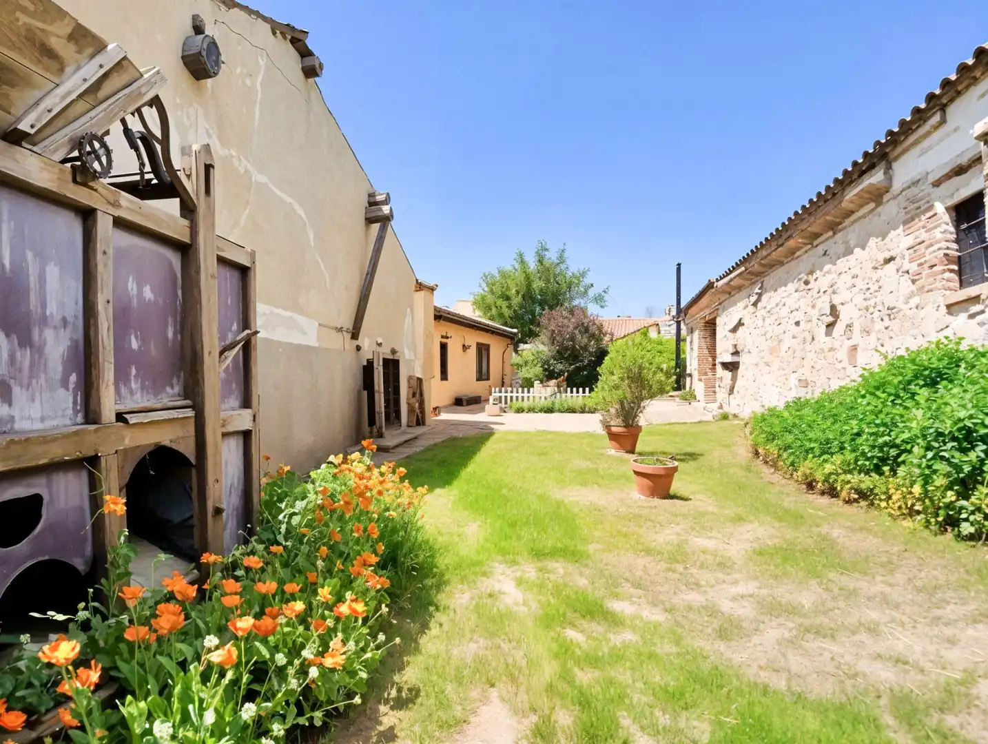 Garten von Haus oder Chalet zum Verkauf in Santa María la Real de Nieva mit Privatgarten