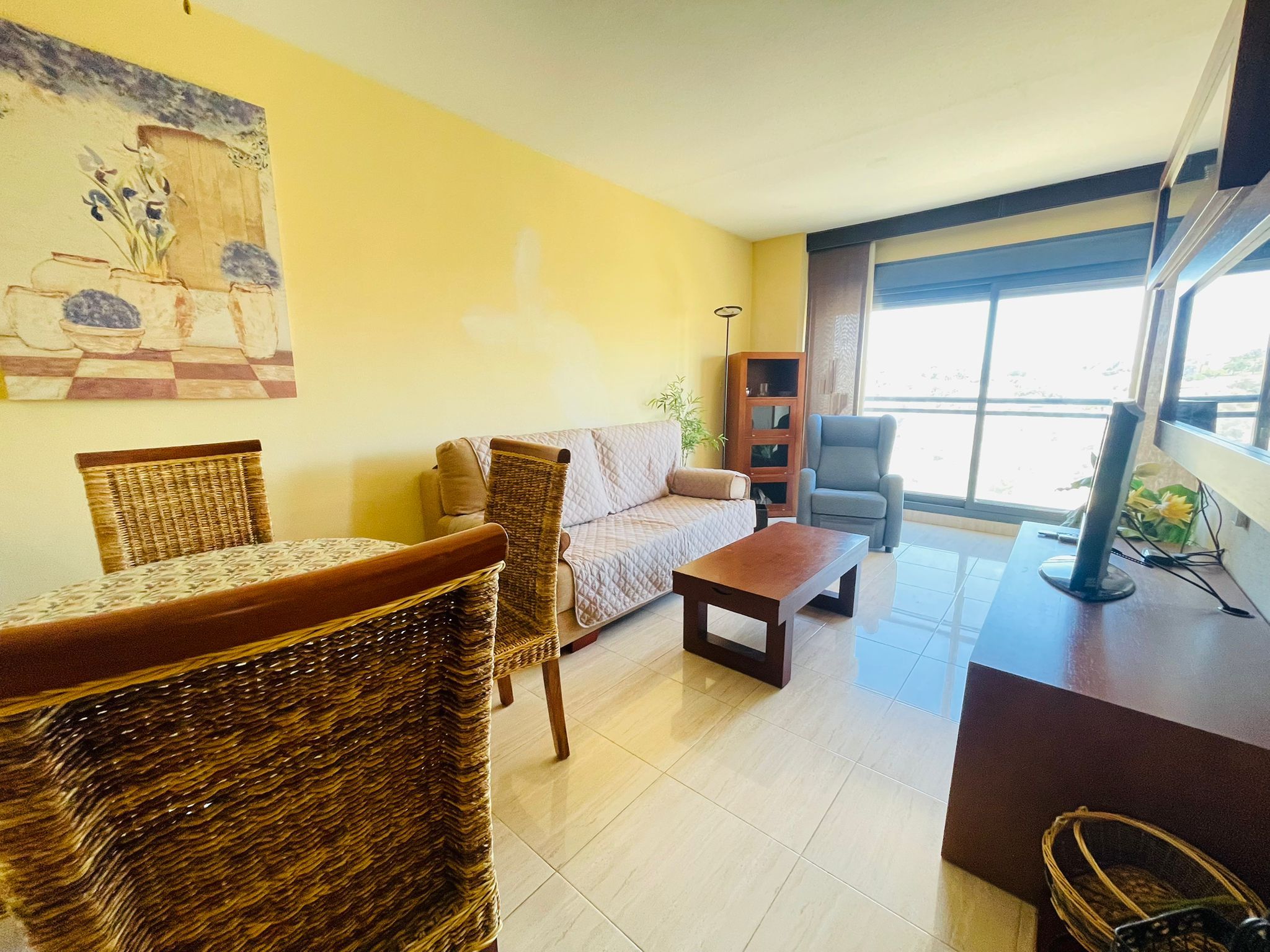 Living room of Flat for sale in Villajoyosa / La Vila Joiosa  with Swimming Pool and Community pool