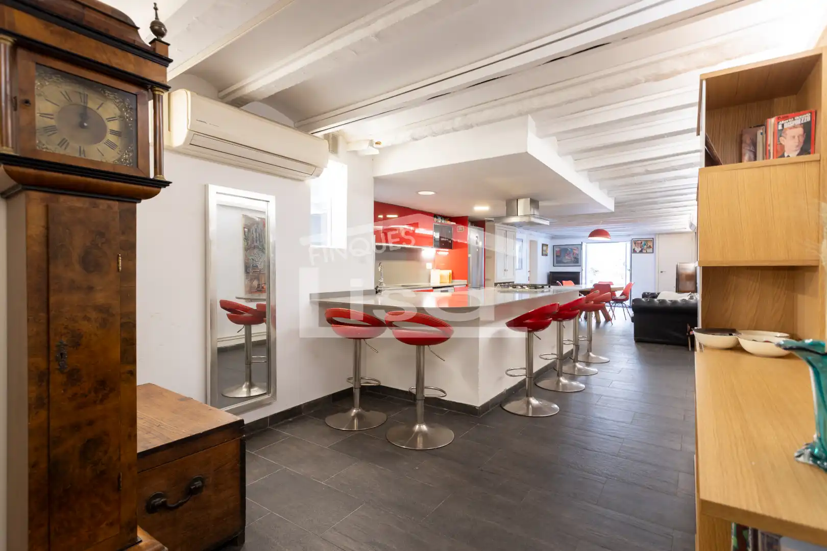 Cocina de Piso en venta en Barcelona con Aire acondicionado, Calefacción y Parquet