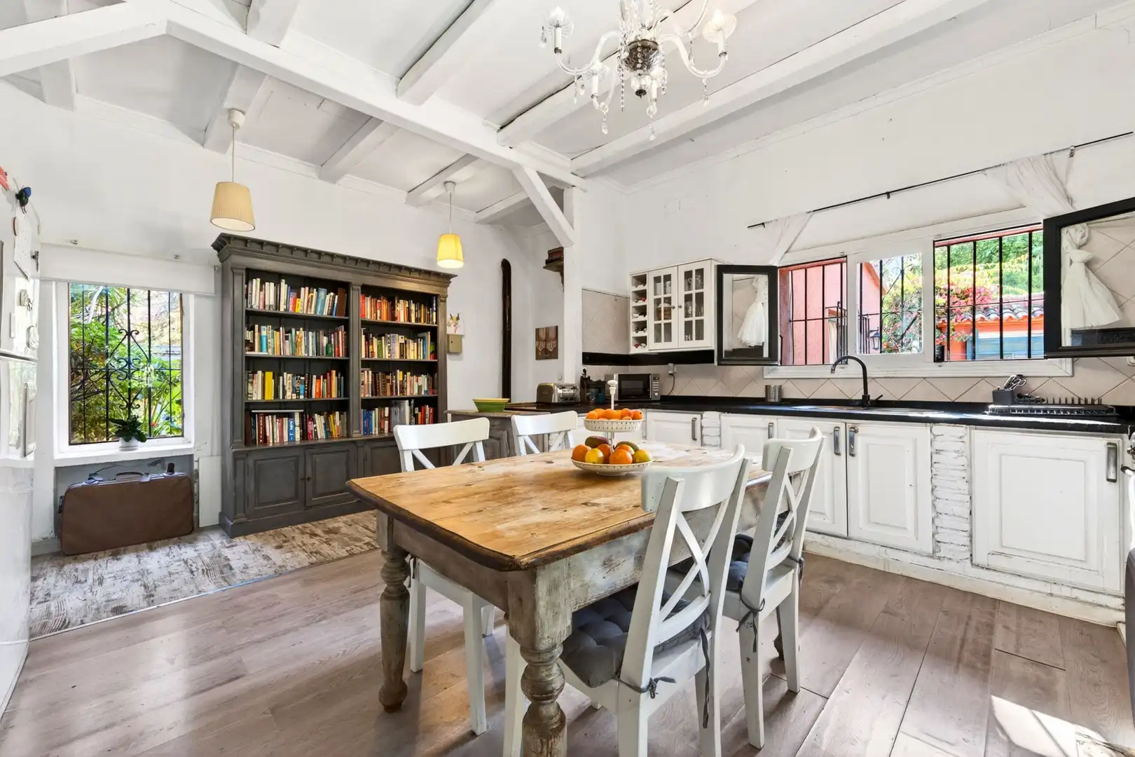Dining room of Houses for sale in Torremolinos  with Air Conditioner, Private garden and Terrace
