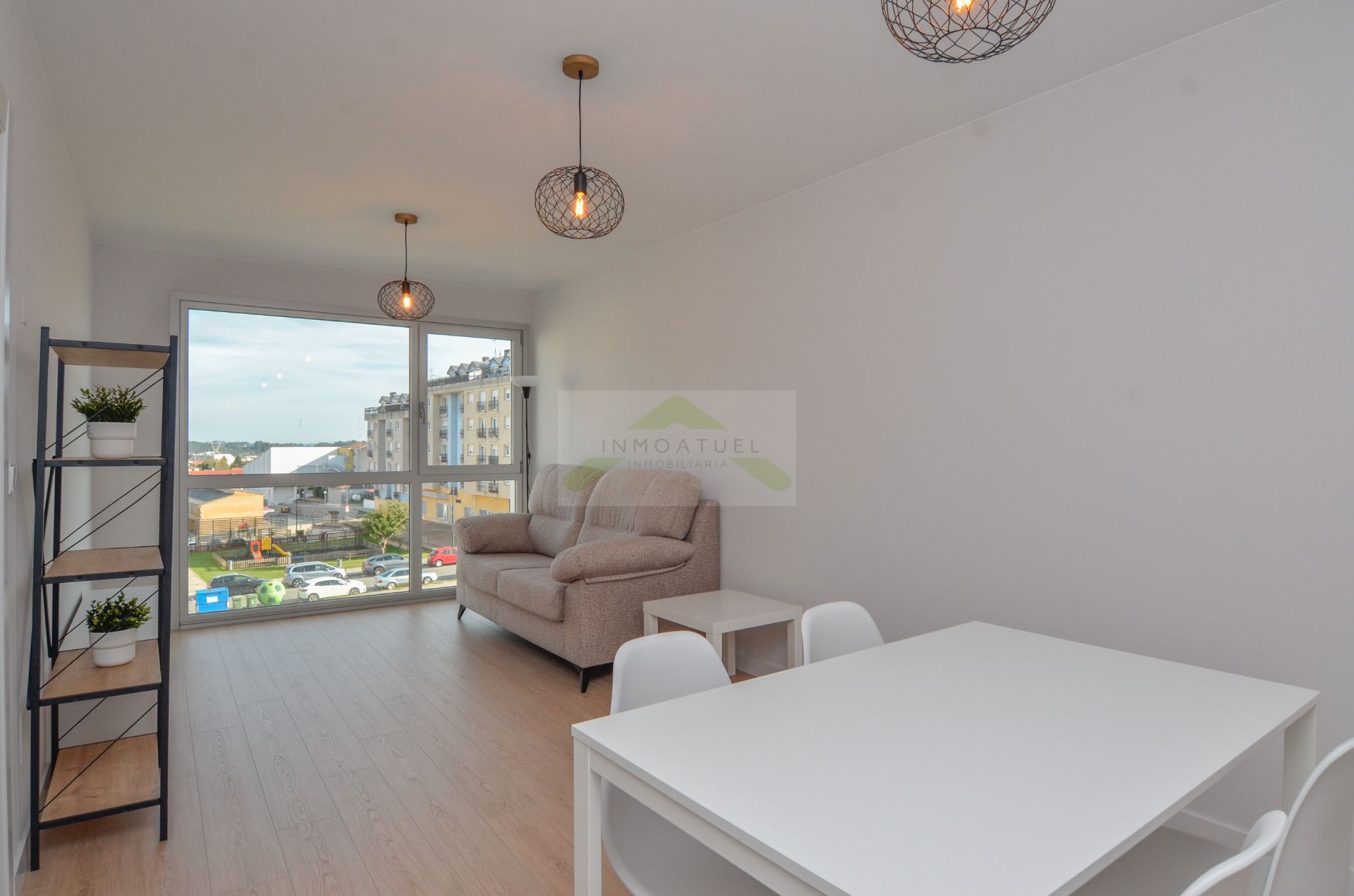 Living room of Flat to rent in Carral  with Heating, Storage room and Furnished