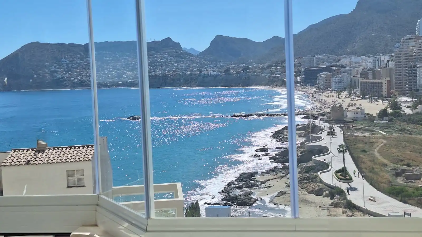 Exterior view of Apartments for sale in Calpe / Calp  with Air Conditioner, Terrace and Swimming Pool