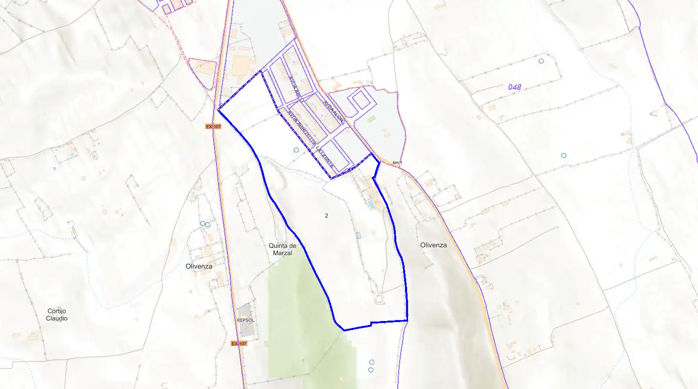 Residencial en venta en Olivenza