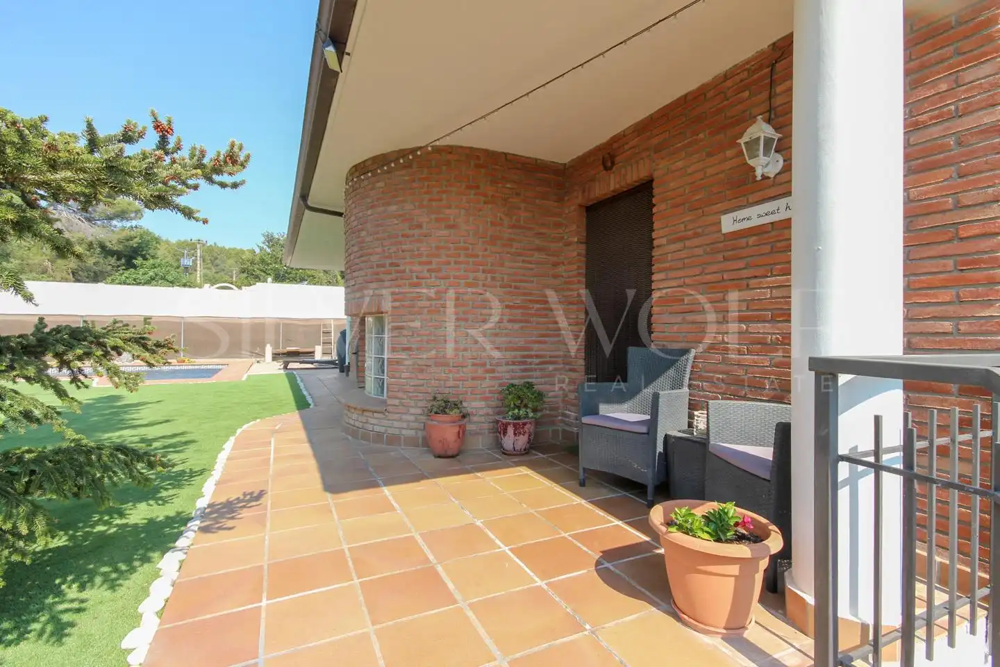Terrassa de Casa adosada en venda en Sant Quirze del Vallès amb Calefacció, Jardí privat i Parquet