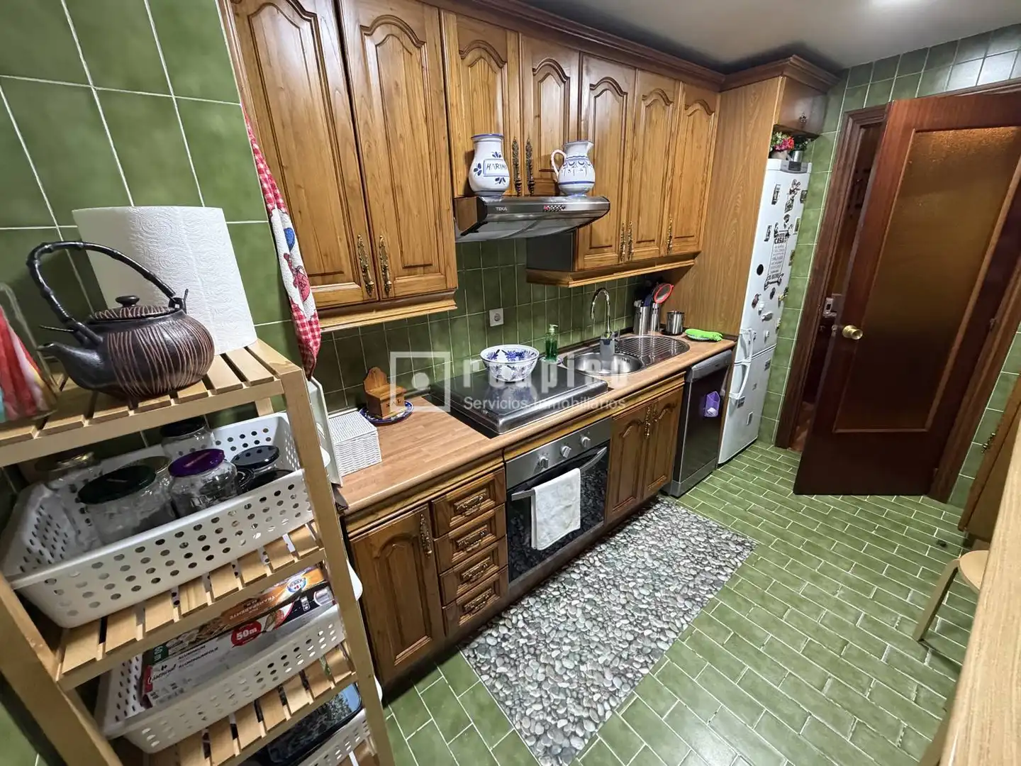 Cocina de Piso en venta en Madrid con Calefacción, Parquet y Terraza