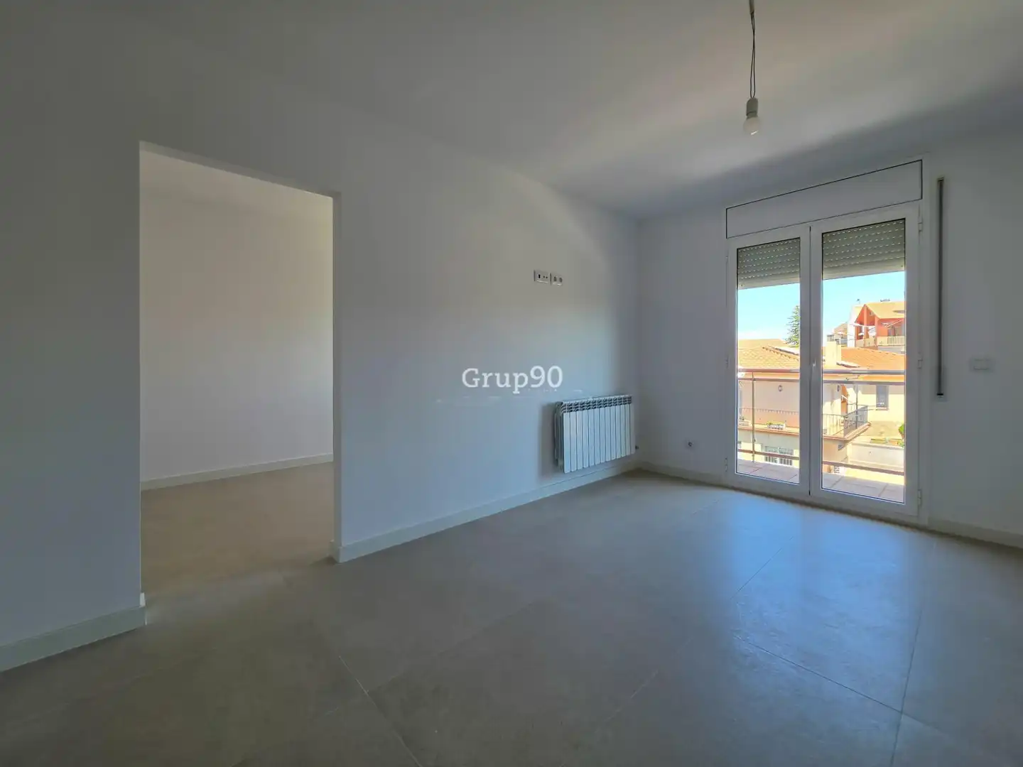 Sala d'estar de Casa adosada en venda en Vilanova de Segrià, Lleida