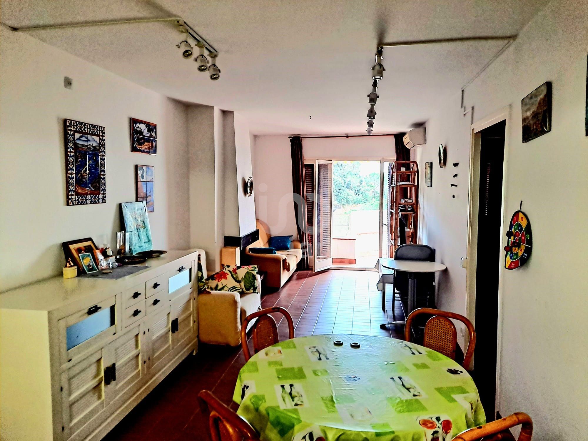 Sala d'estar de Pis en venda en Santa Cristina d'Aro amb Aire condicionat, Calefacció i Terrassa