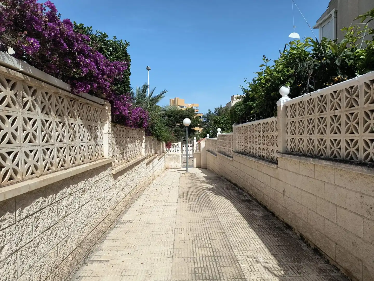 Vista exterior de Apartamento en venta en Elche / Elx con Aire acondicionado, Jardín privado y Terraza