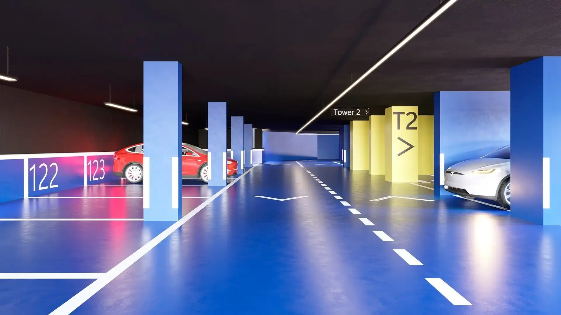 Parking of Flat for sale in Benidorm  with Air Conditioner, Terrace and Swimming Pool