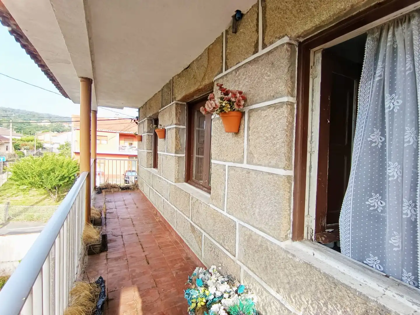 Terraza de Casa o chalet en venta en Pontevedra Capital  con Calefacción, Jardín privado y Terraza
