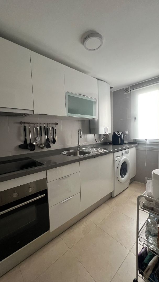 Kitchen of Flat for sale in Málaga Capital  with Air Conditioner and Furnished