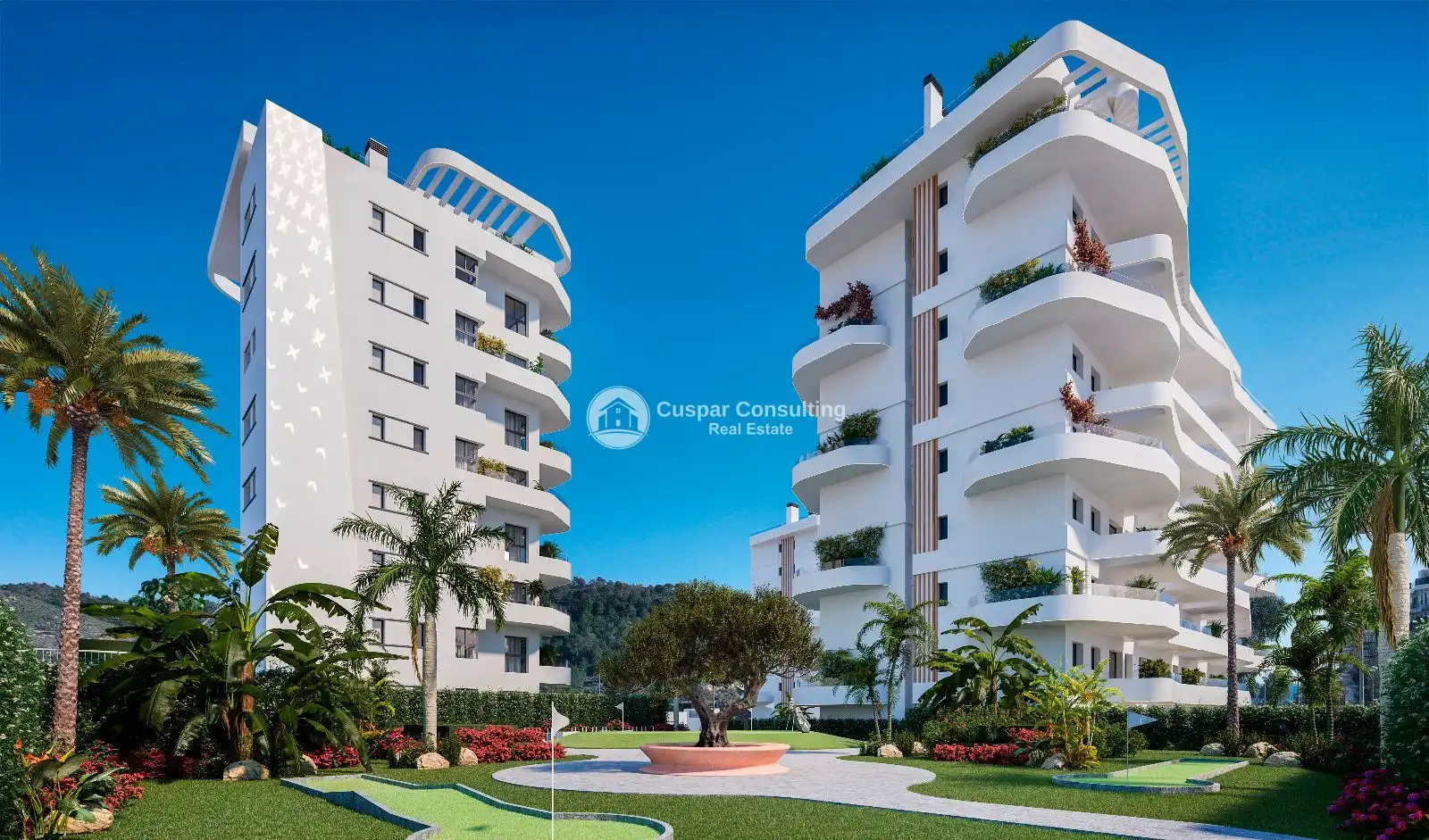 Exterior view of Apartments for sale in Villajoyosa / La Vila Joiosa  with Heating, Private garden and Terrace