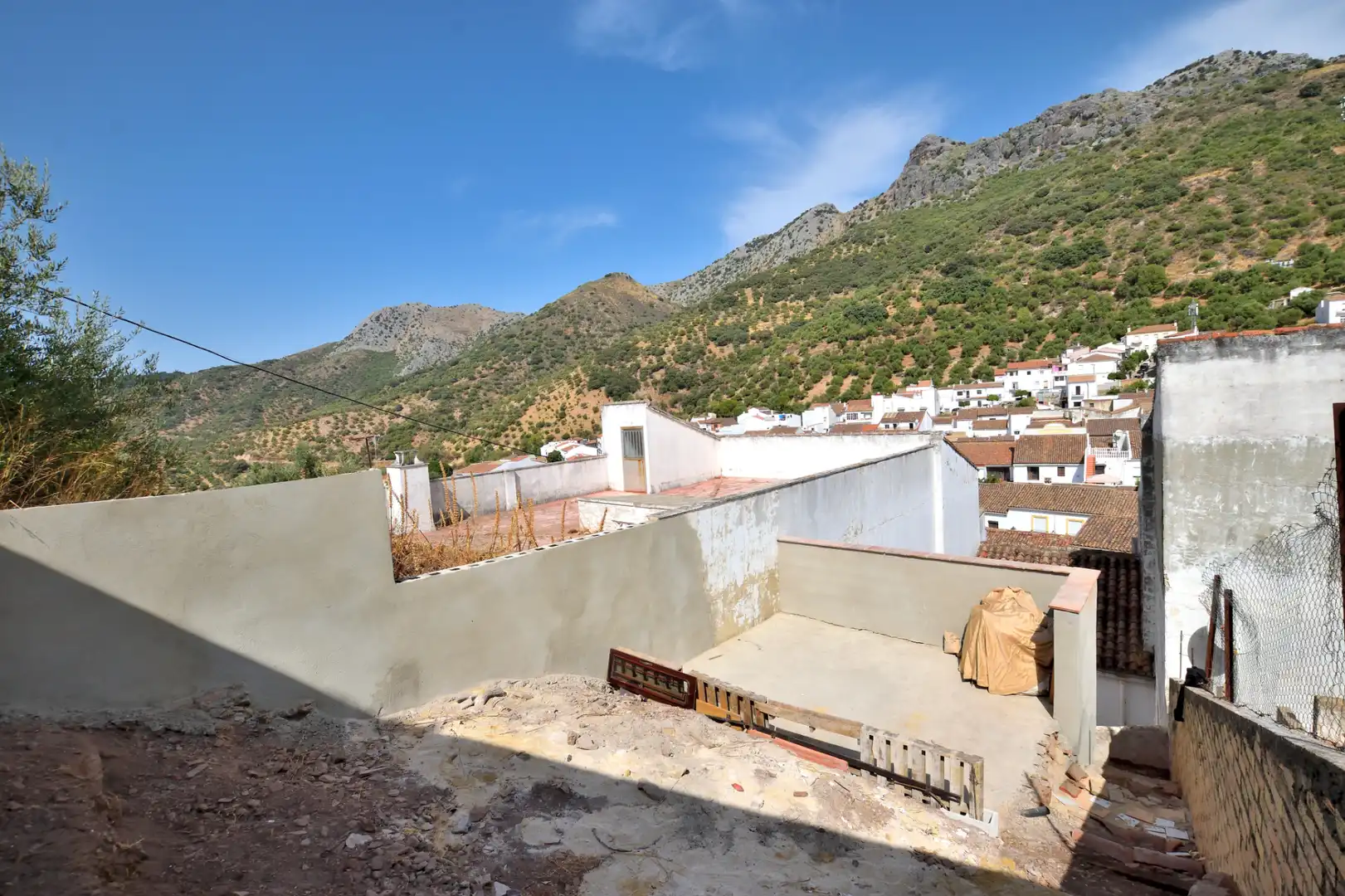 Exterior view of Detached homes for sale in Cortes de la Frontera  with Private garden, Terrace and Storage room