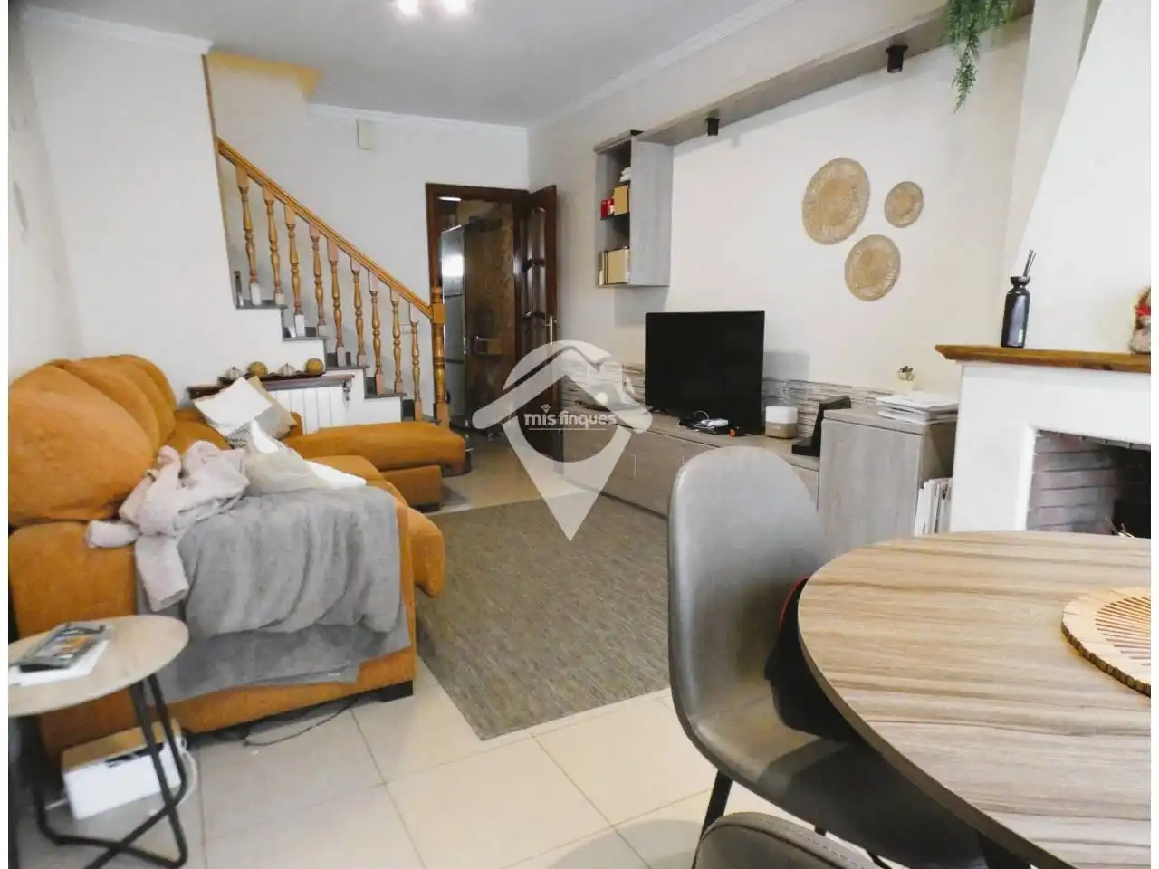Sala d'estar de Casa o xalet en venda en Sabadell amb Aire condicionat, Calefacció i Terrassa