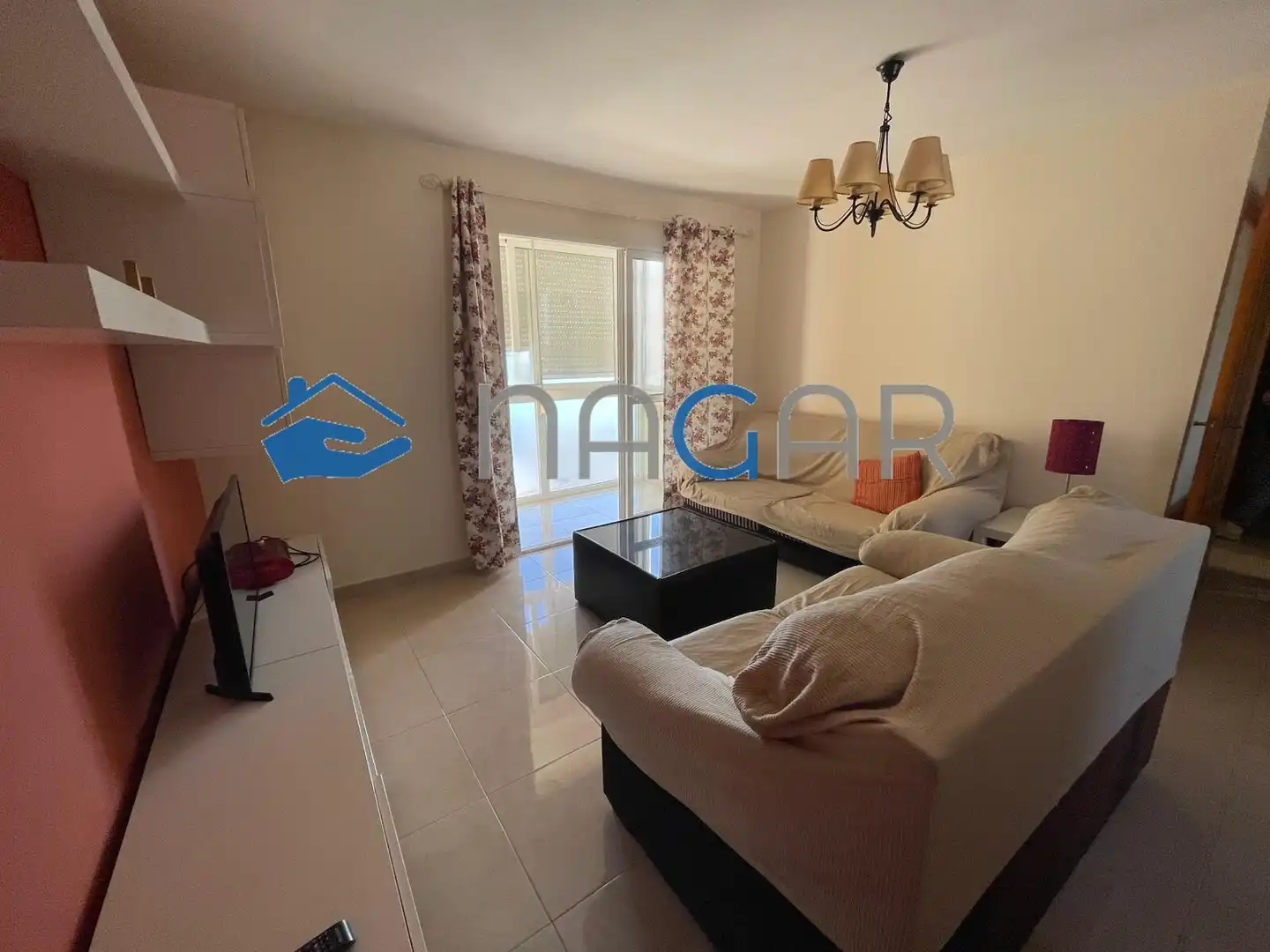 Sala de estar de Piso de alquiler en La Línea de la Concepción con Amueblado
