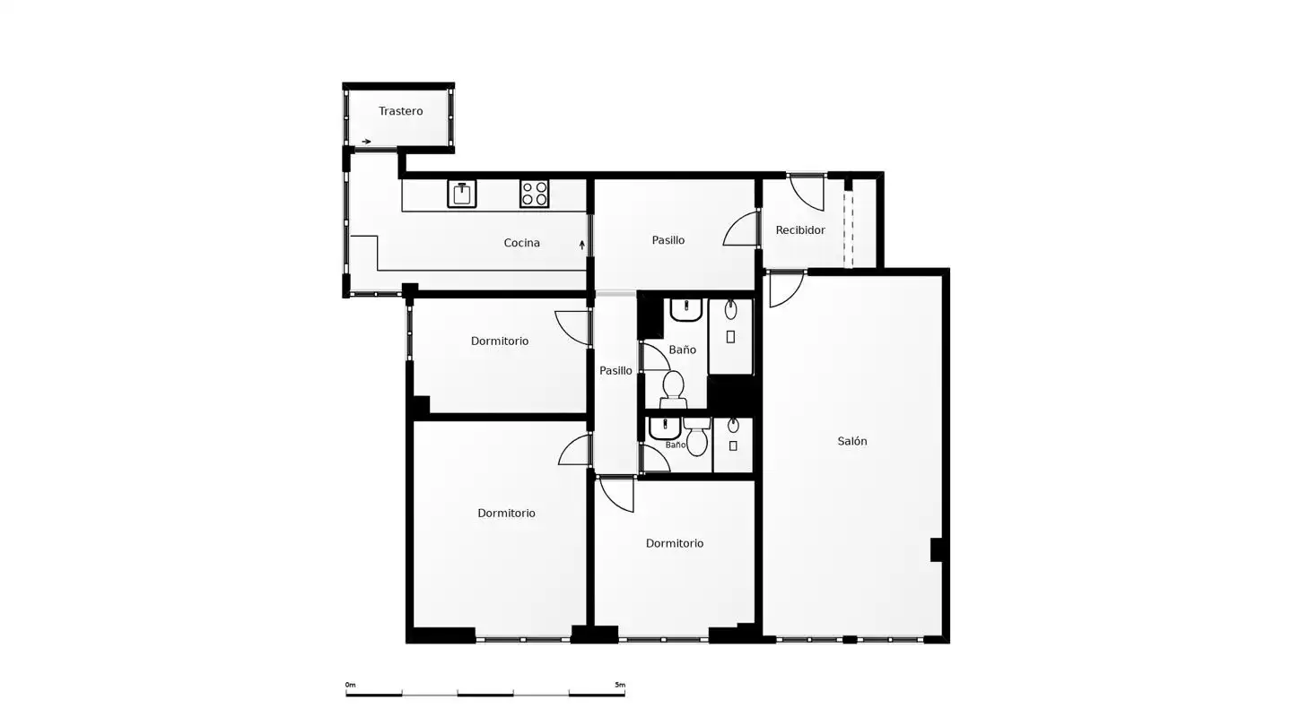 Piso en venta en Moratalaz