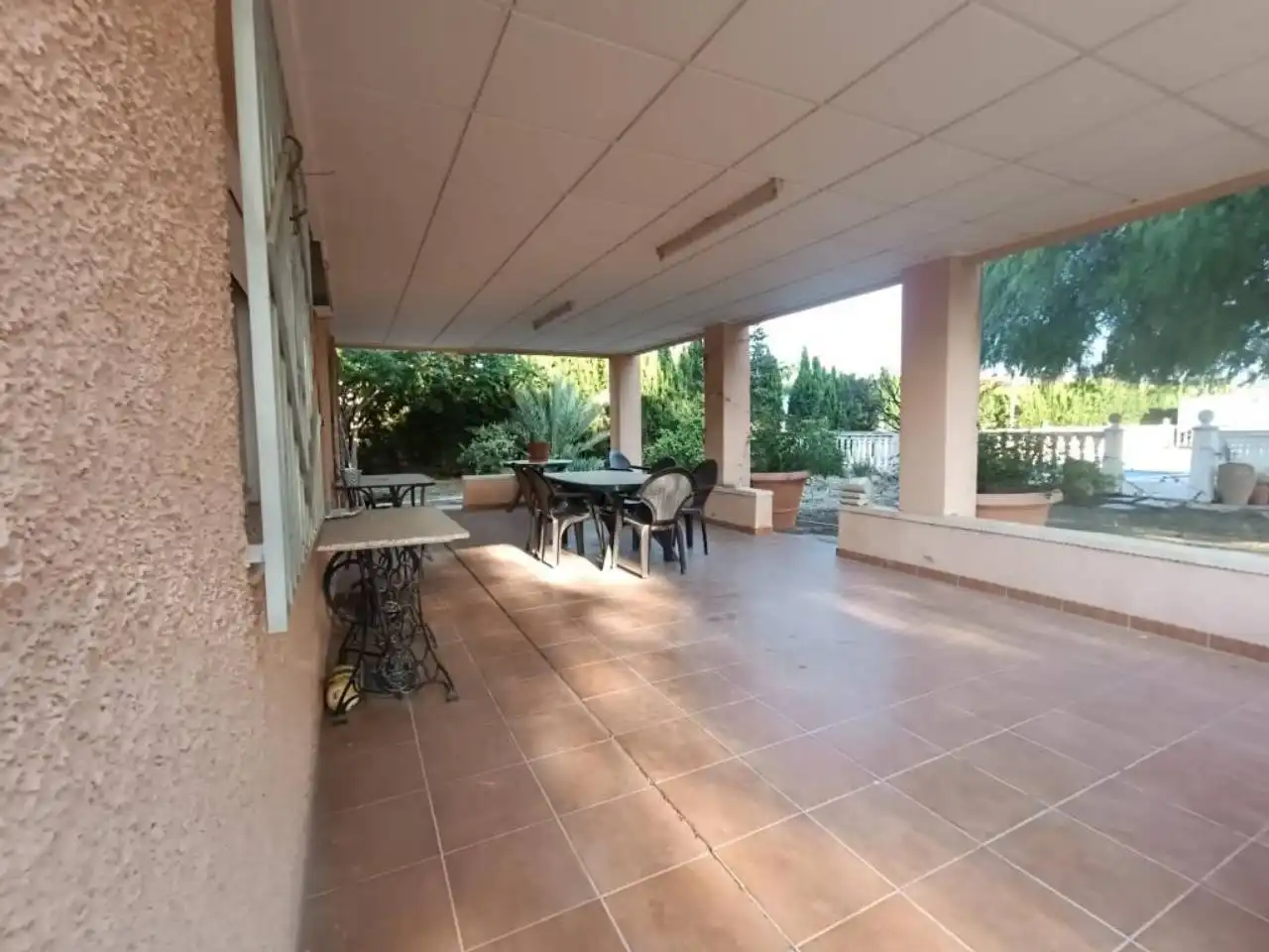 Terrasse von Haus oder Chalet zum Verkauf in Elda mit Heizung und Schwimmbad
