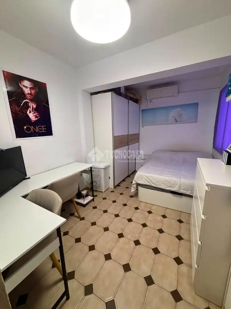 Schlafzimmer von Wohnung zum Verkauf in Alcalá de Guadaira mit Klimaanlage und Möbliert