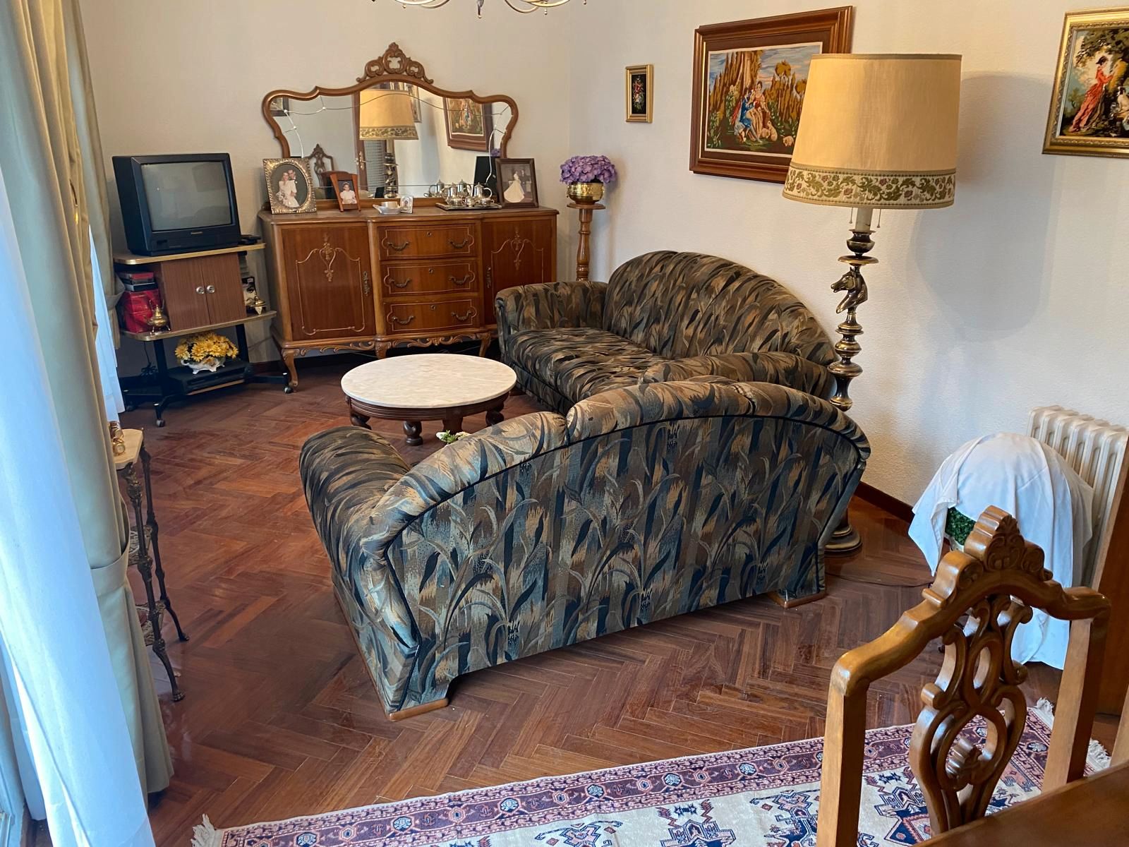 Living room of Attic for sale in Ciudad Real Capital  with Heating, Parquet flooring and Terrace