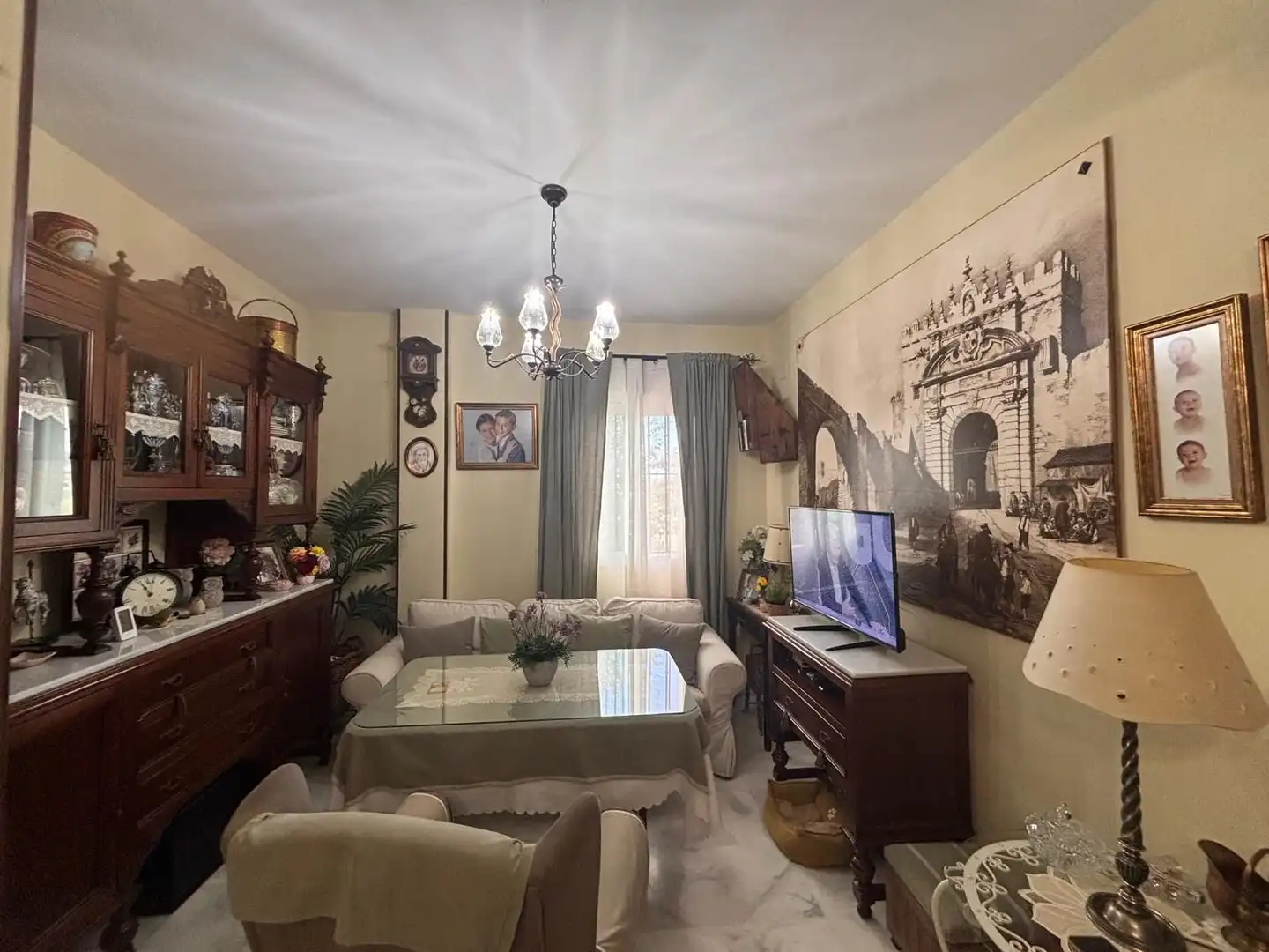 Living room of Flat for sale in Alcalá del Río  with Storage room