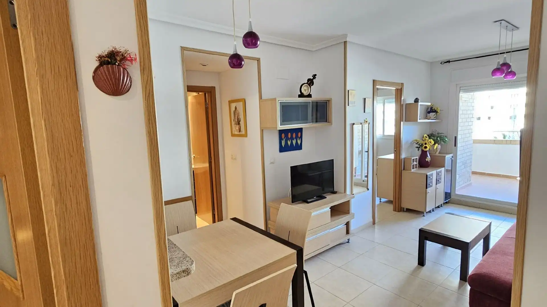 Sala d'estar de Apartament en venda en Oropesa del Mar / Orpesa amb Aire condicionat, Calefacció i Terrassa