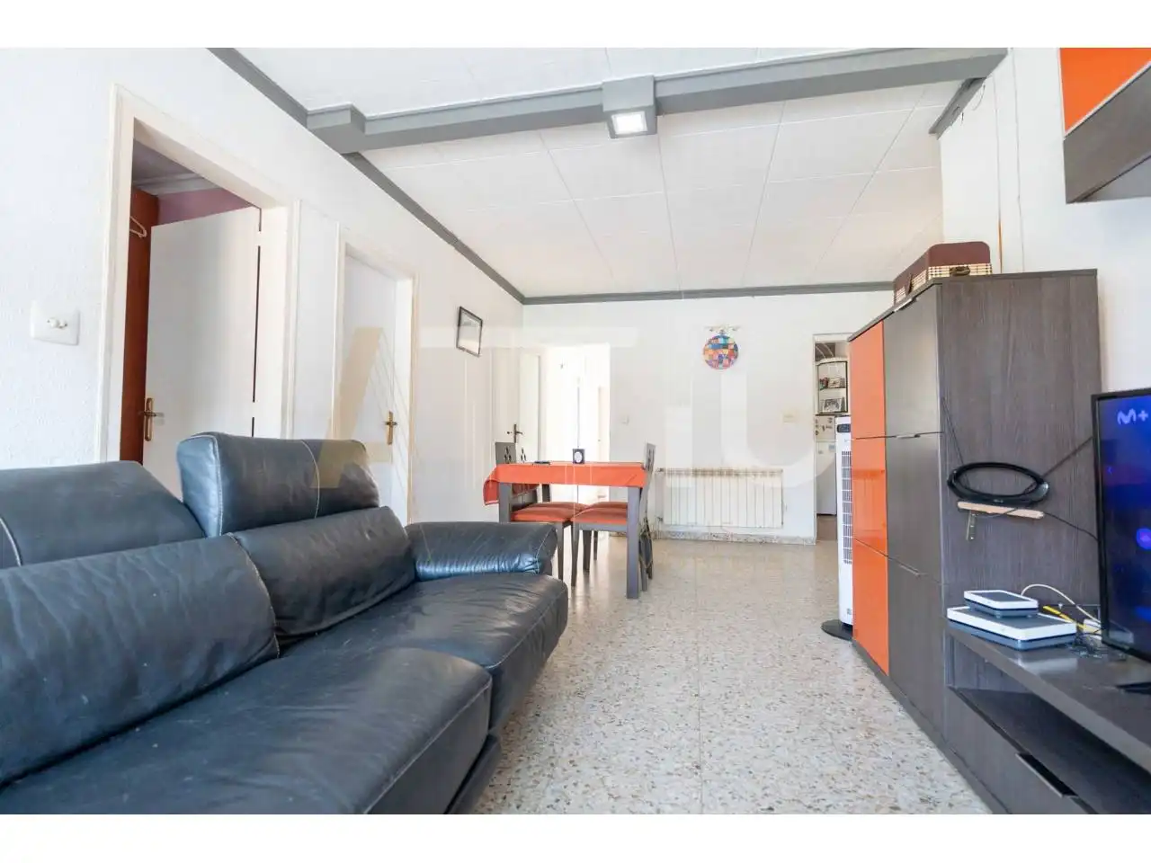 Sala d'estar de Casa o xalet en venda en Sabadell amb Calefacció, Terrassa i Traster
